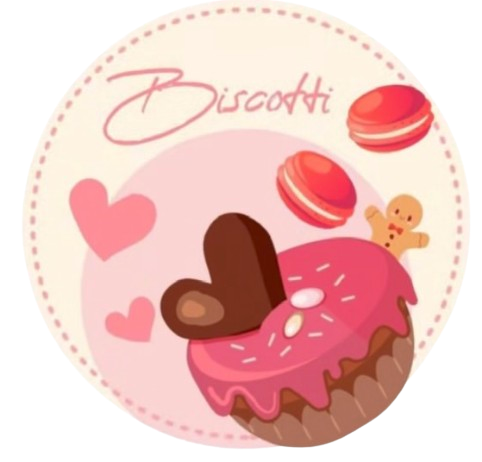 Biscotti Logo - Artisanal Bakery with Handcrafted Cookies and Cakes